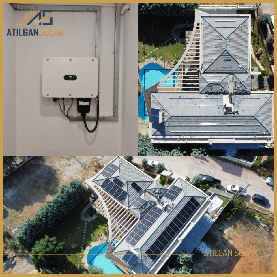ÇATI GES Güç: 19.8kWp Adet: 36 Panel: 550 Watt